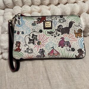 Dooney & Bourke Disney Cat Sketch Wristlet